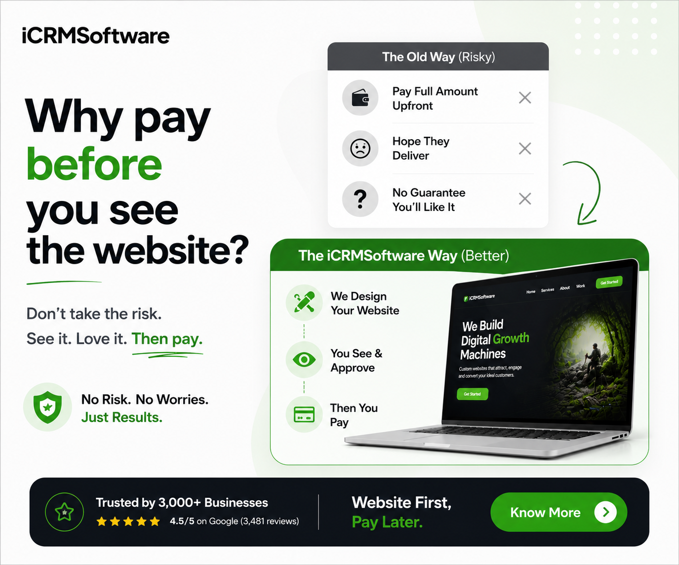 Why pay before