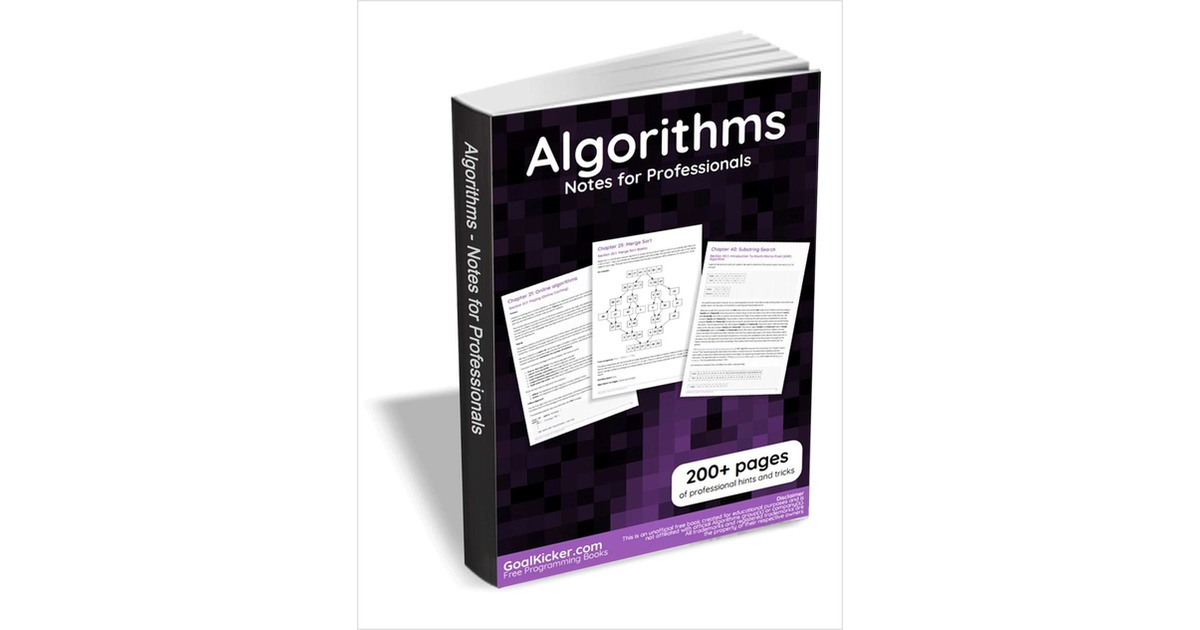 Algorithms Notes for Professionals
