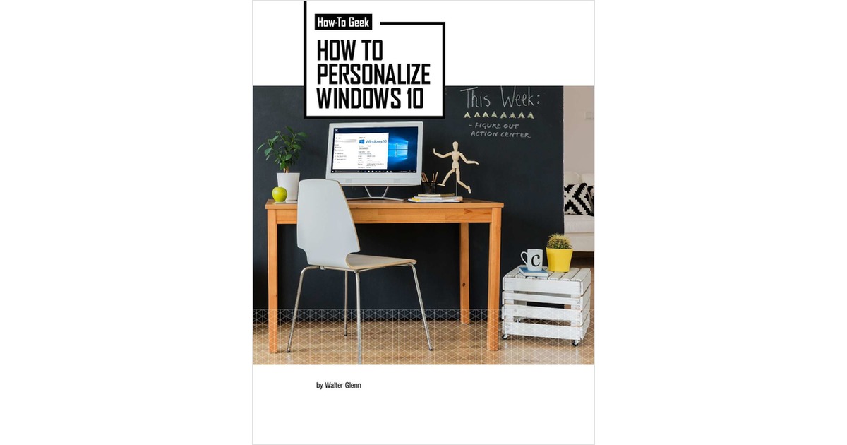 How To Personalize Windows 10