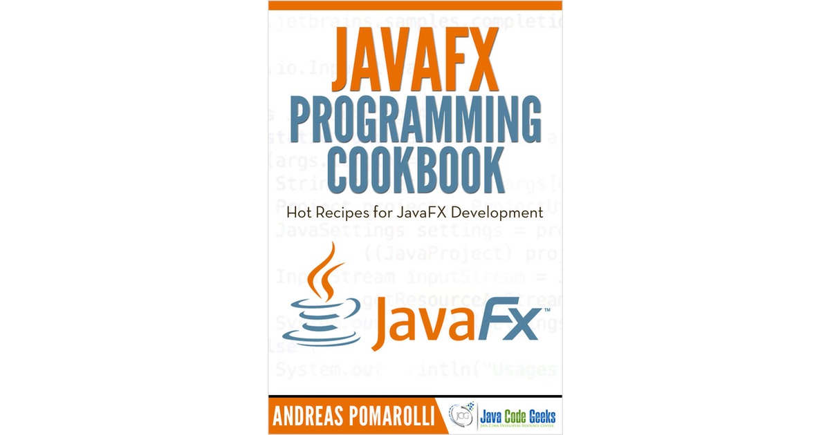 JavaFX Programming Cookbook