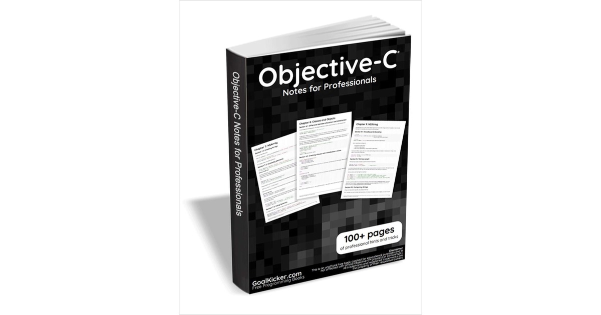 Objective-C Notes for Professionals