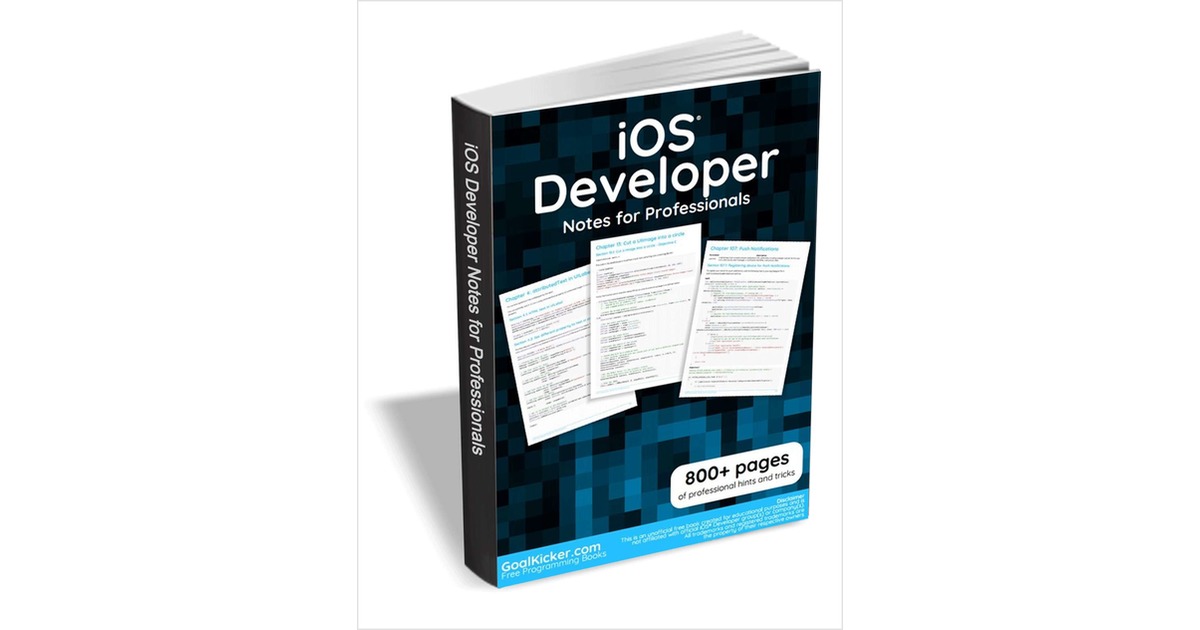 iOS Developer Notes for Professionals