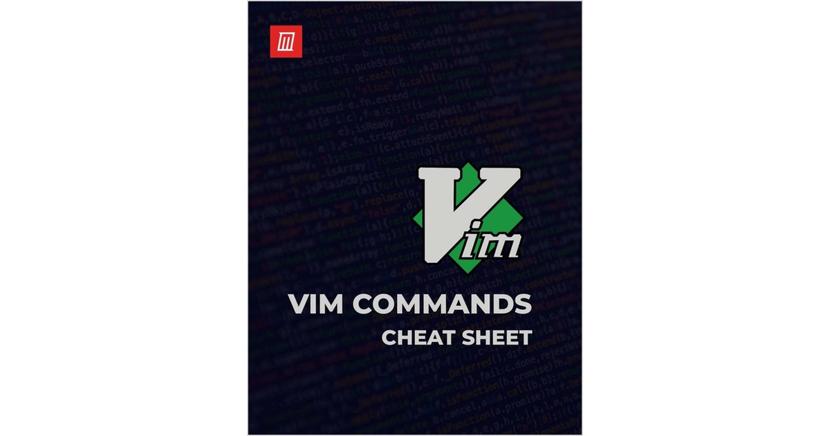 Essential Vim Commands Cheat Sheet