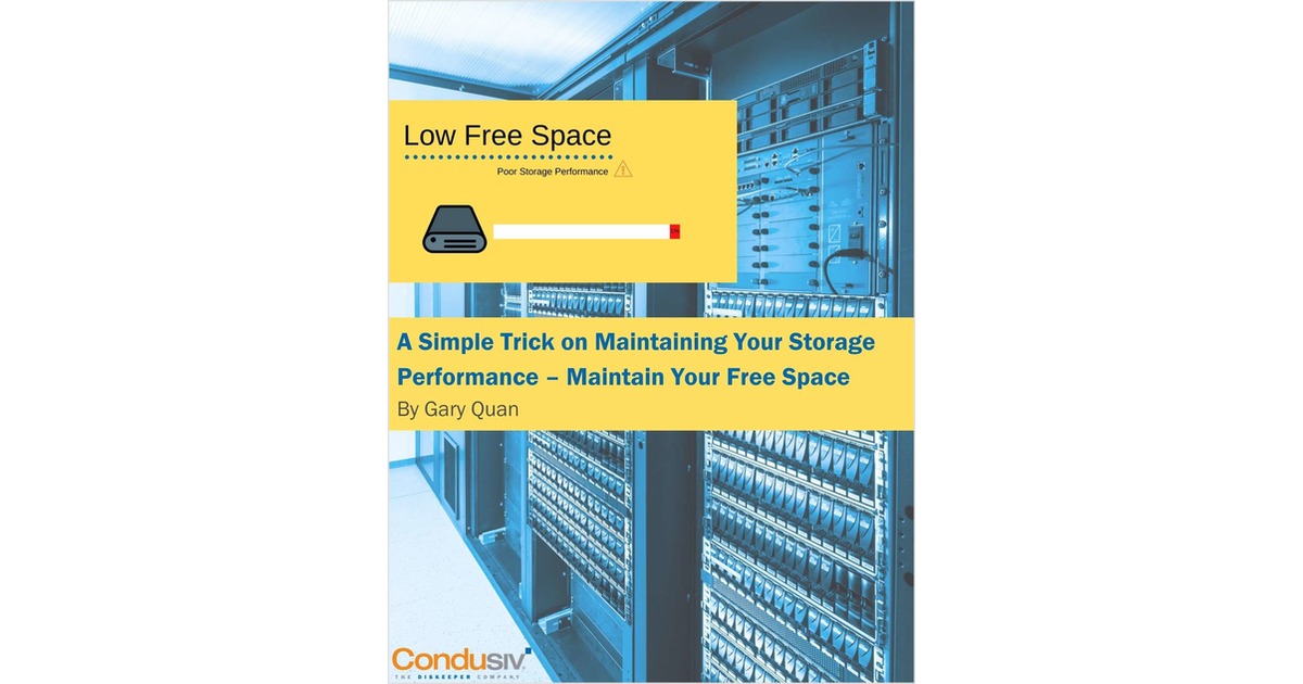 A Simple Trick on Maintaining Your Storage Performance -- Maintain Your Free Space