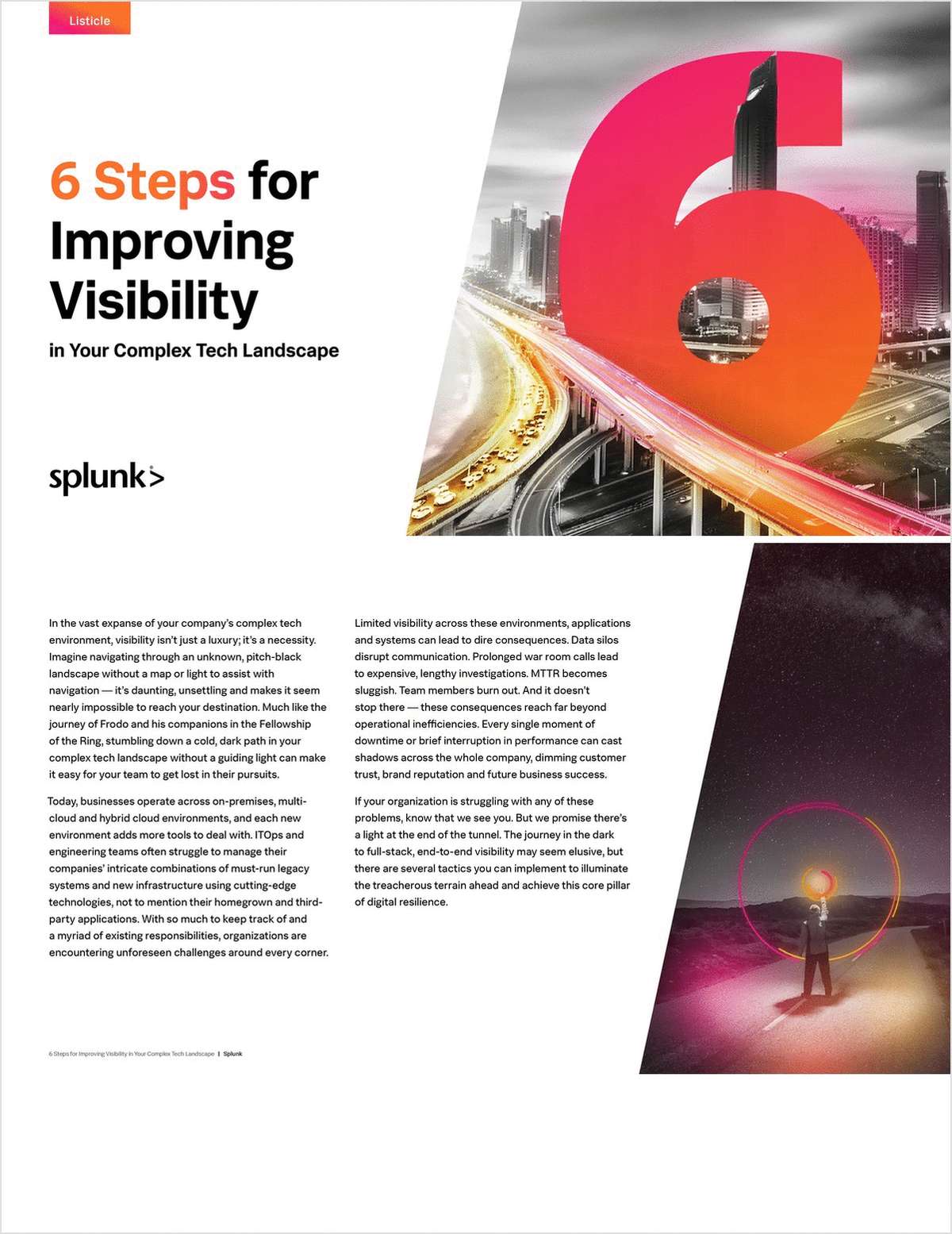 6 Steps for Improving Visibility in Your Complex Tech Landscape