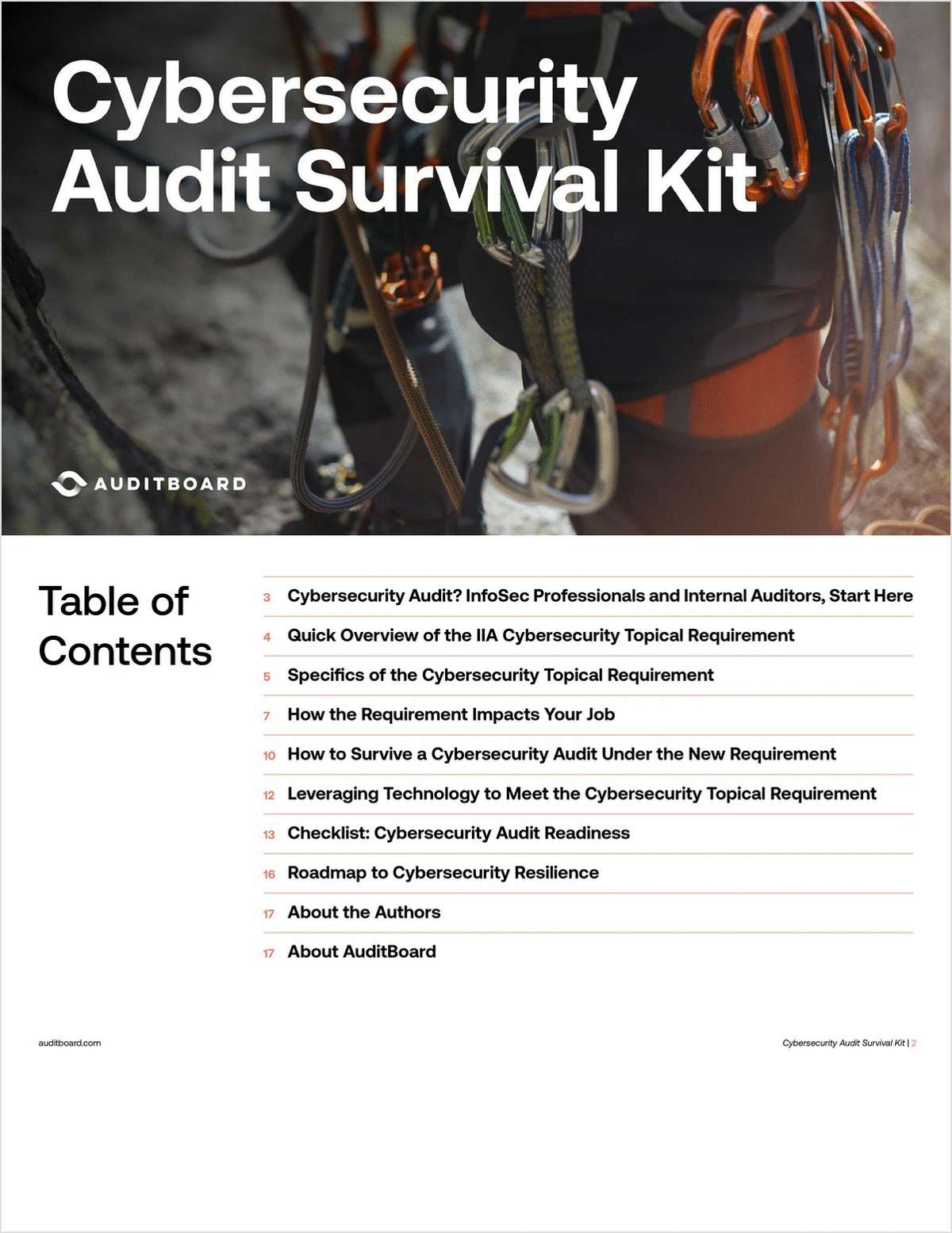 Cybersecurity Audit Survival Kit
