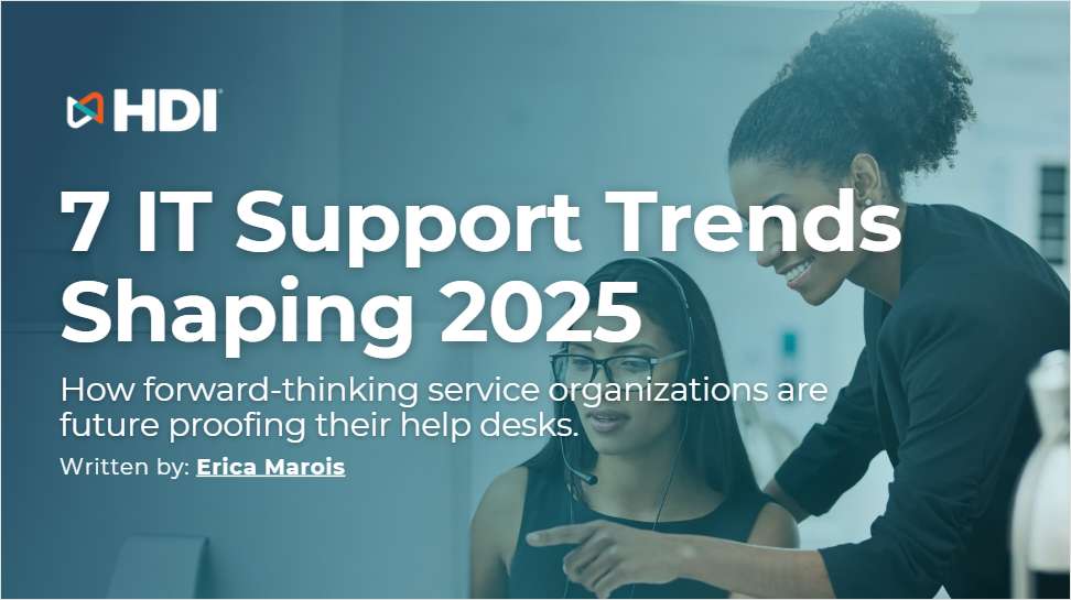 7 IT Support Trends Shaping 2025