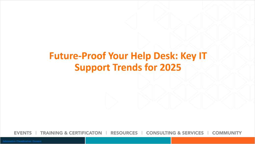 Future-Proof Your Help Desk Key IT Support Trends for 2025