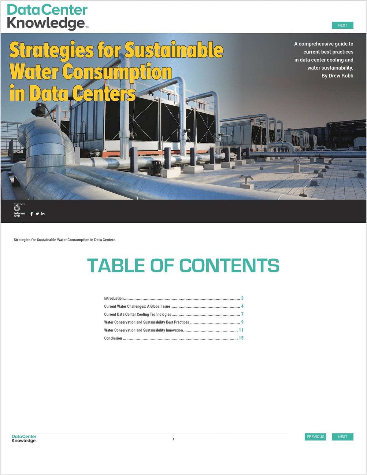 Strategies for Sustainable Water Consumption in Data Centers