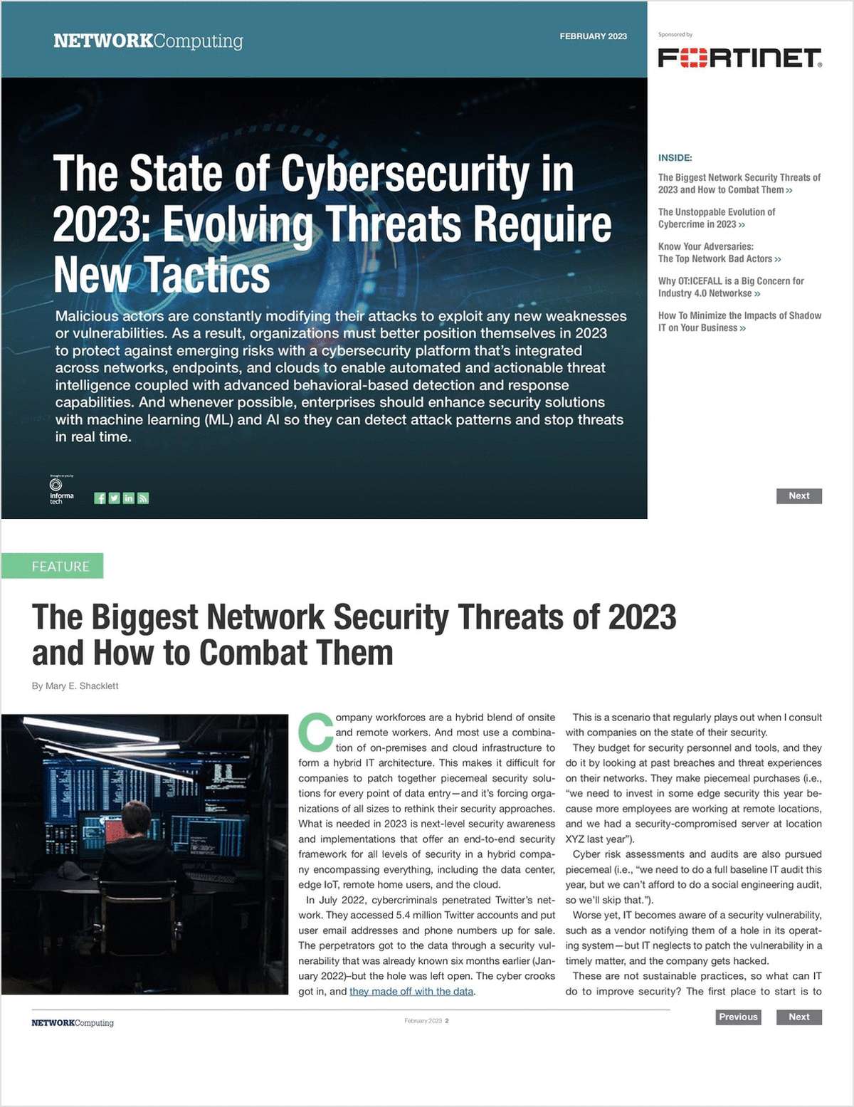 The State of Cybersecurity