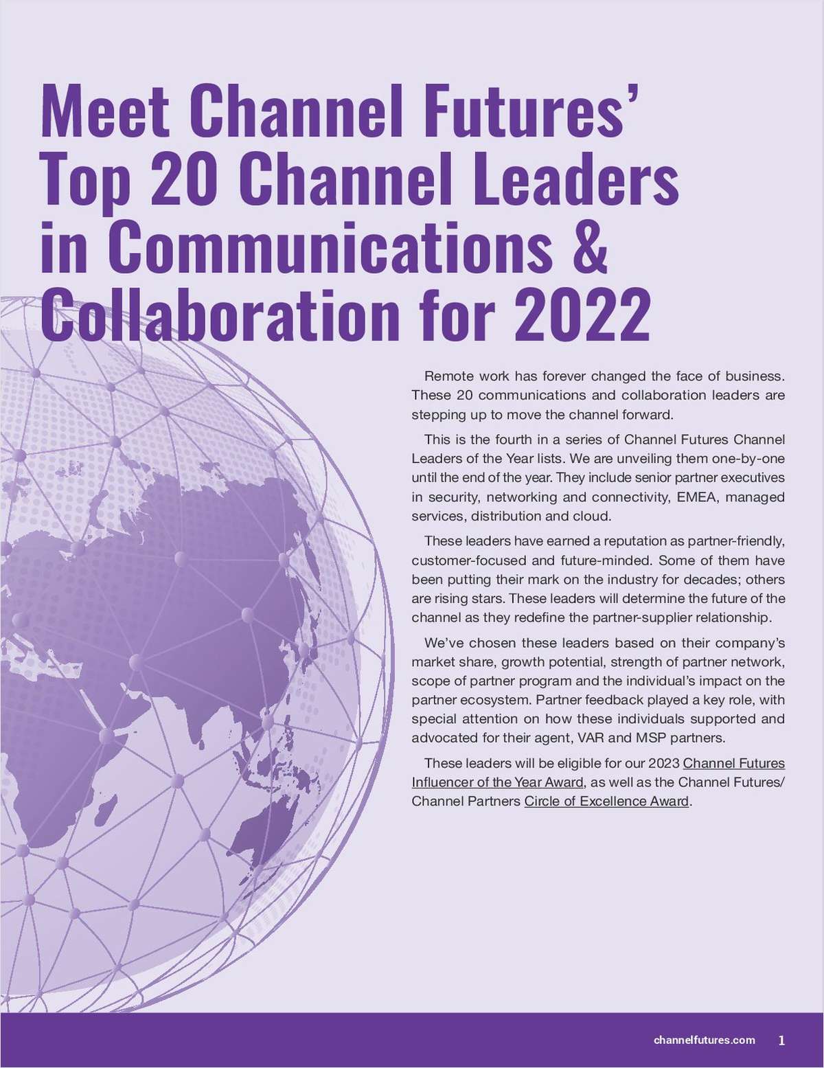 Top 20 Communications & Collaboration Channel Leaders in 2022