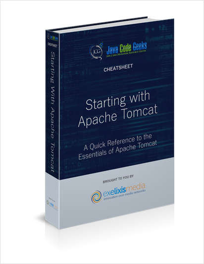 Starting with Apache Tomcat Cheatsheet