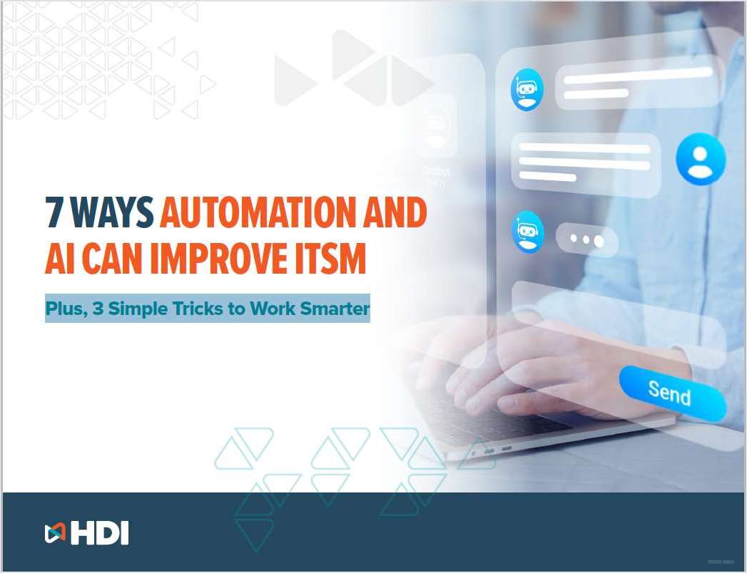 7 Ways Automation And AI Can Improve ITSM