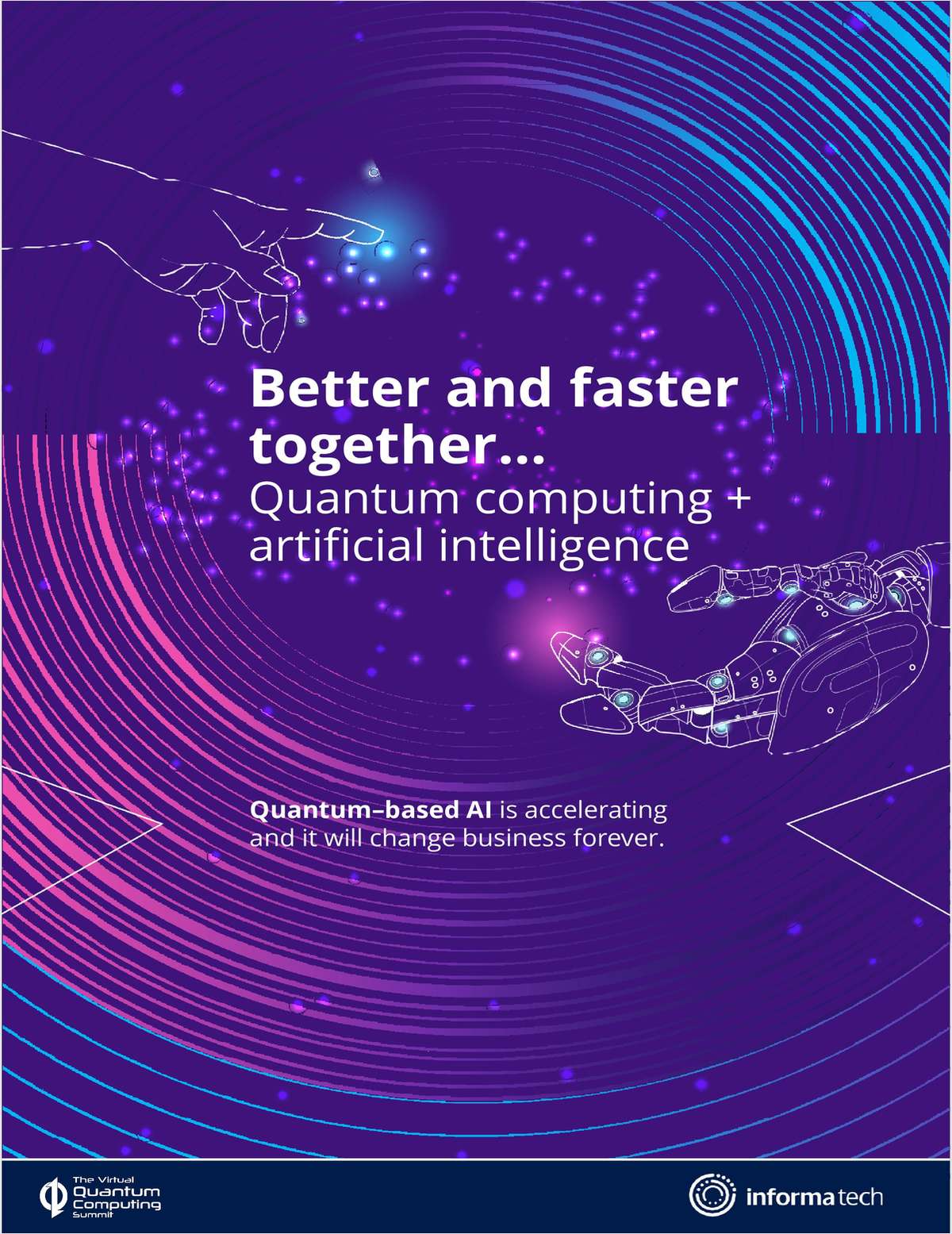 Better and Faster Together: Quantum Computing + Artificial Intelligence