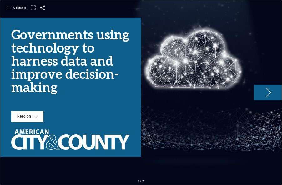 Governments using technology to harness data and improve decision-making