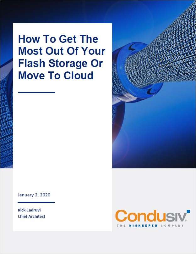 How To Get The Most Out Of Your Flash Storage Or Move To Cloud