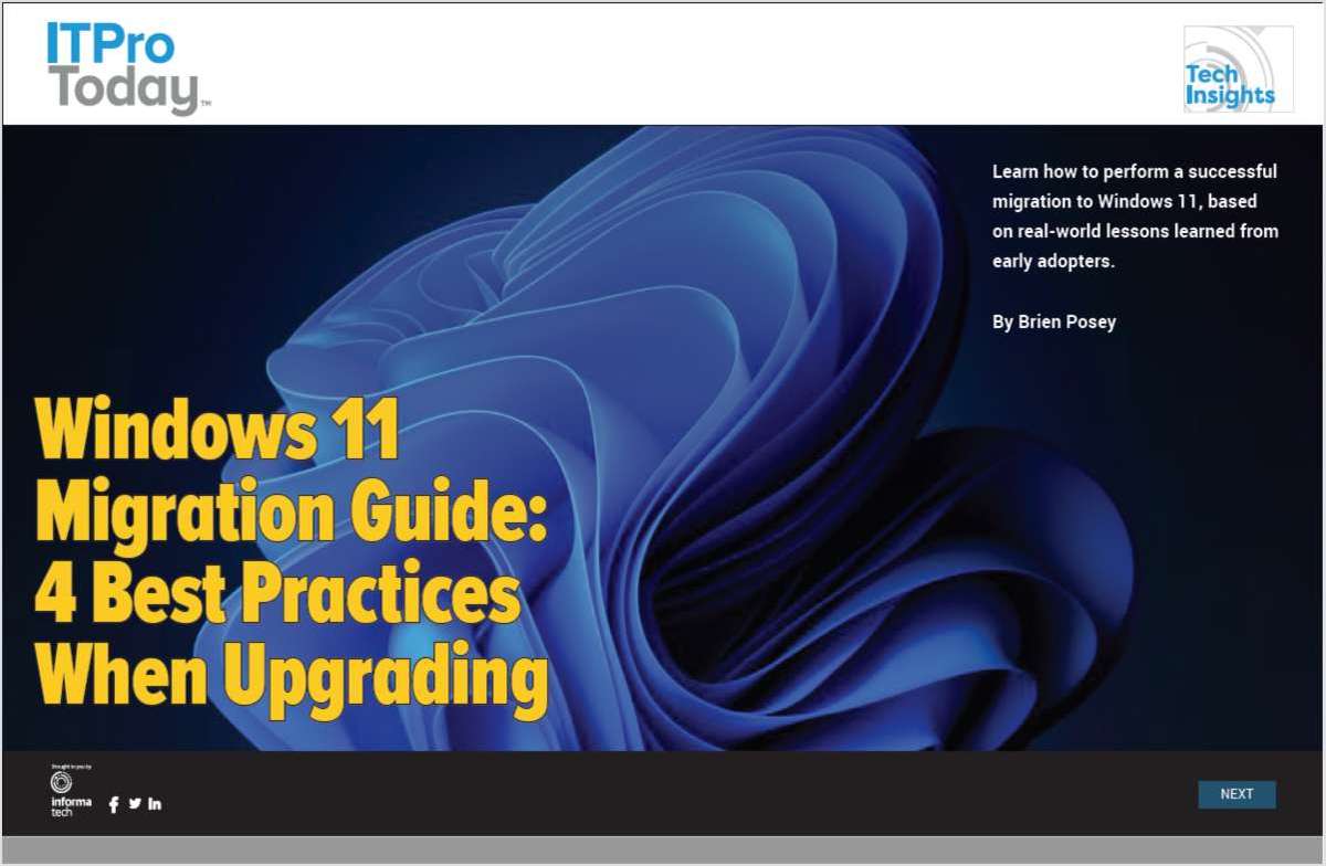 Windows 11 Migration Guide: 4 Best Practices When Upgrading