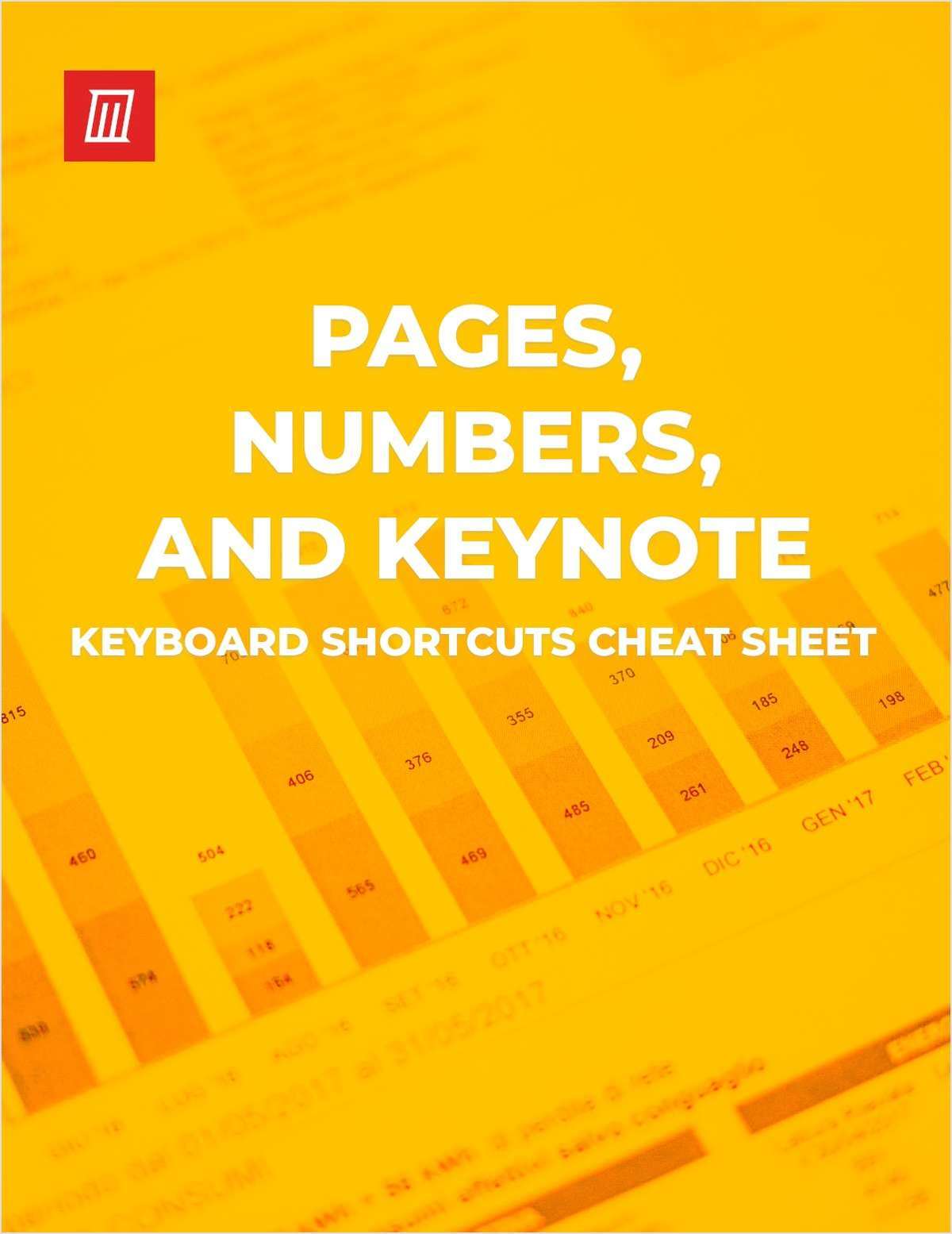 Keyboard Shortcuts for Pages, Numbers, and Keynote
