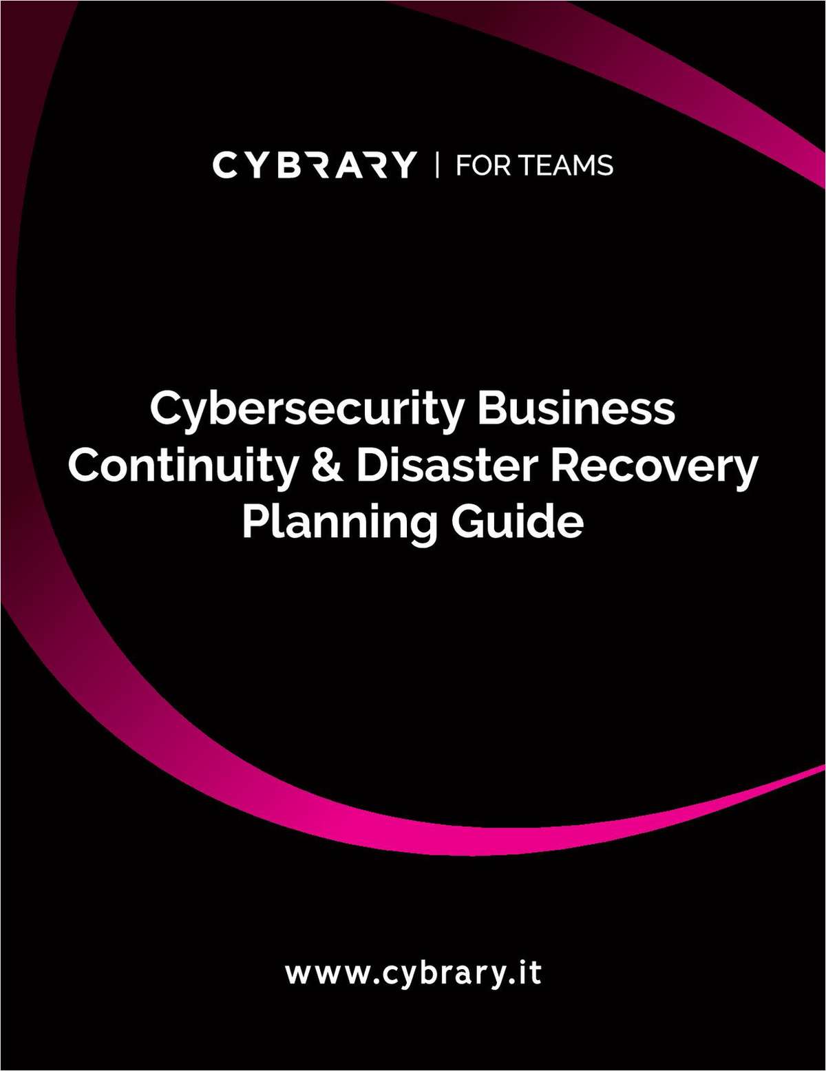 Cybersecurity Business Continuity & Disaster Recovery Planning Guide