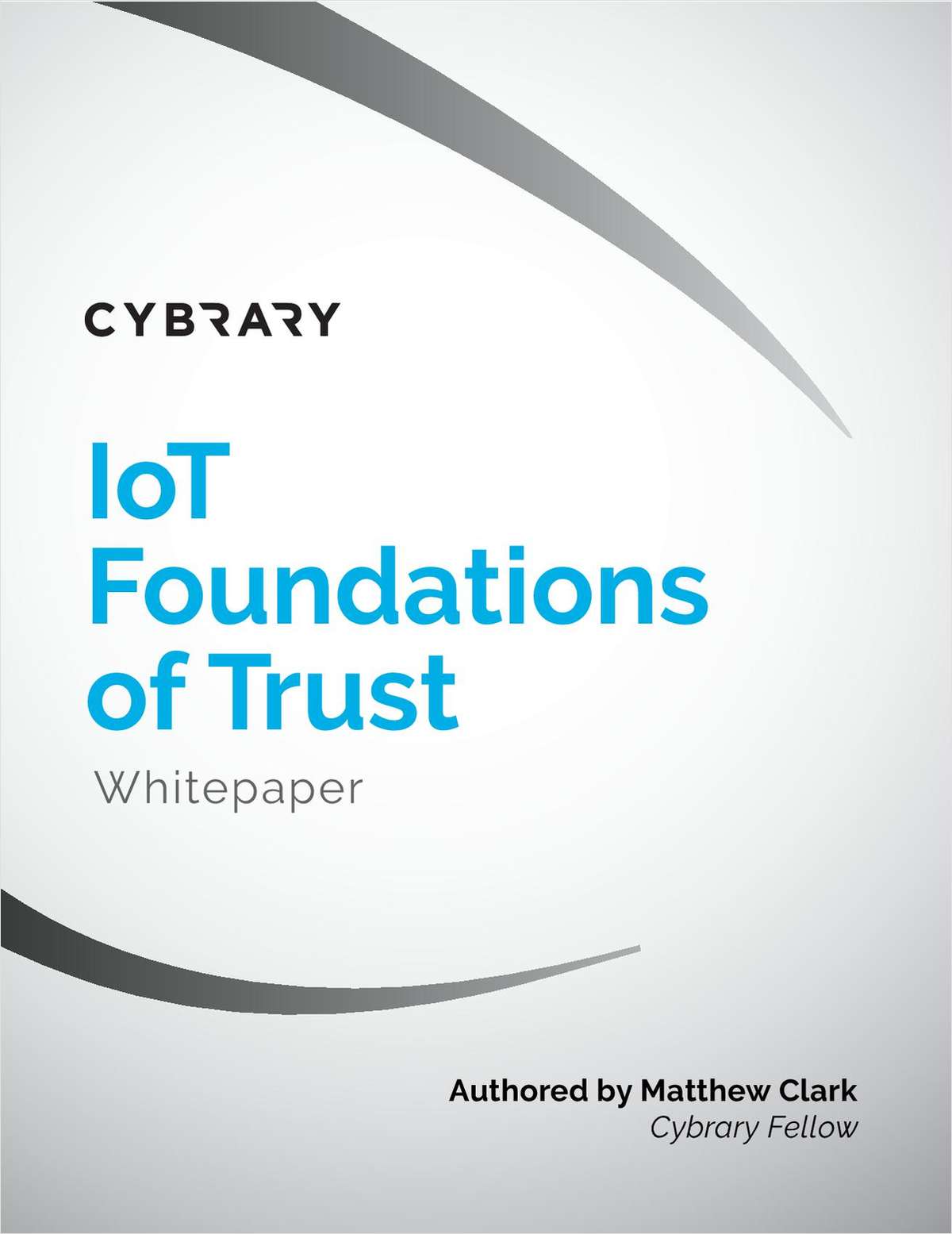 IoT Foundations of Trust