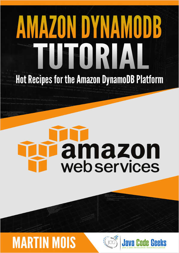 Amazon DynamoDB Tutorial