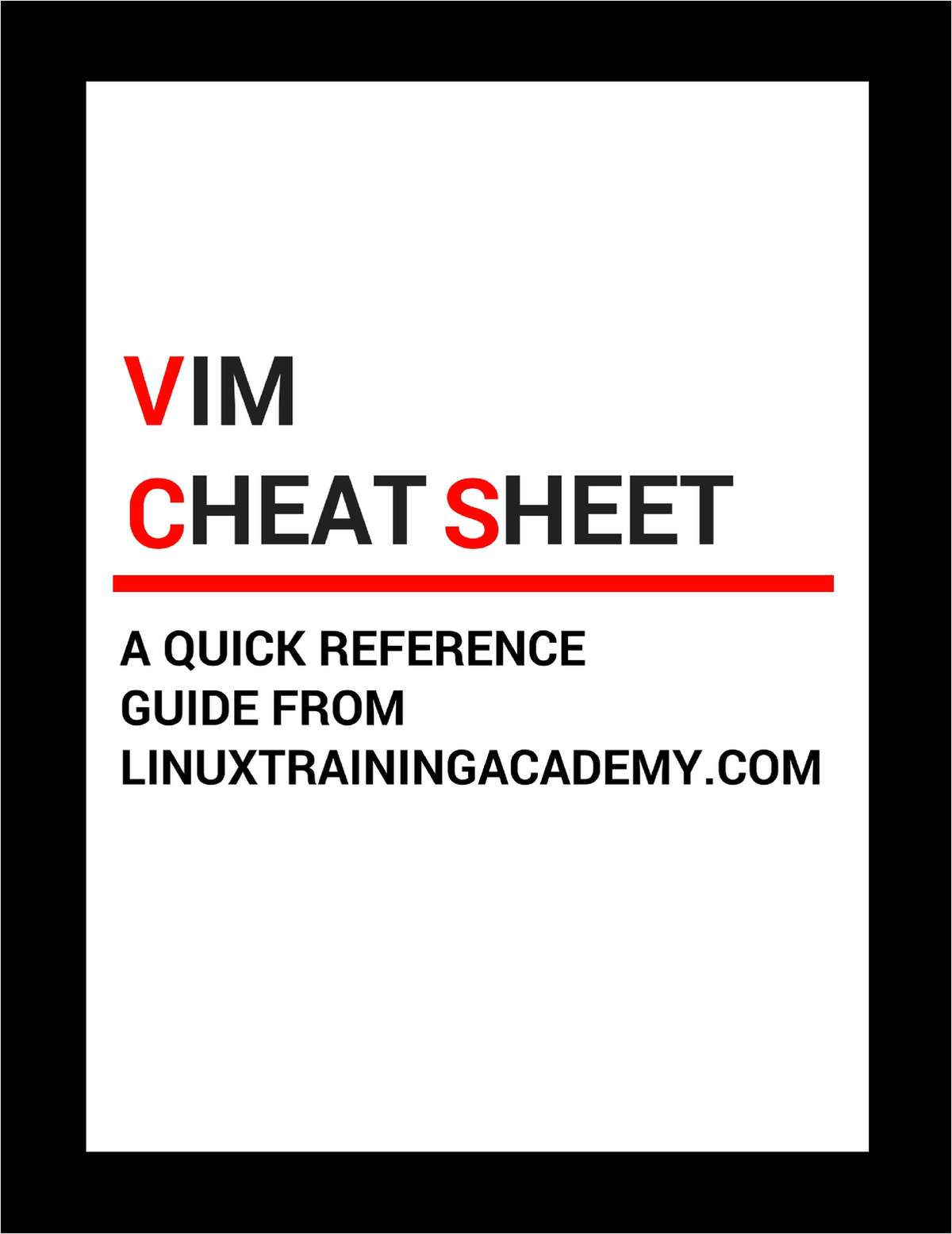 Vim Cheat Sheet