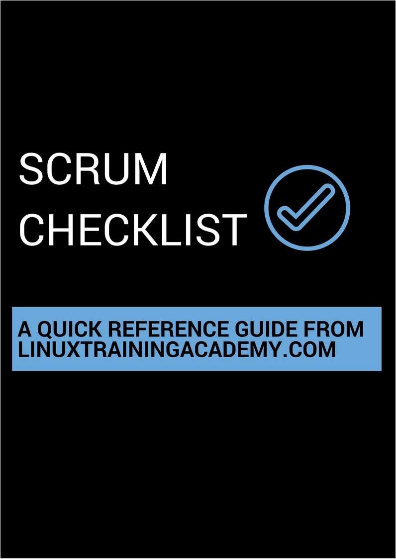 Scrum Checklist